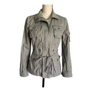 Blanc Noir Gray Utility Jacket Size S